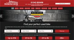 Desktop Screenshot of motorcyclecentre.com